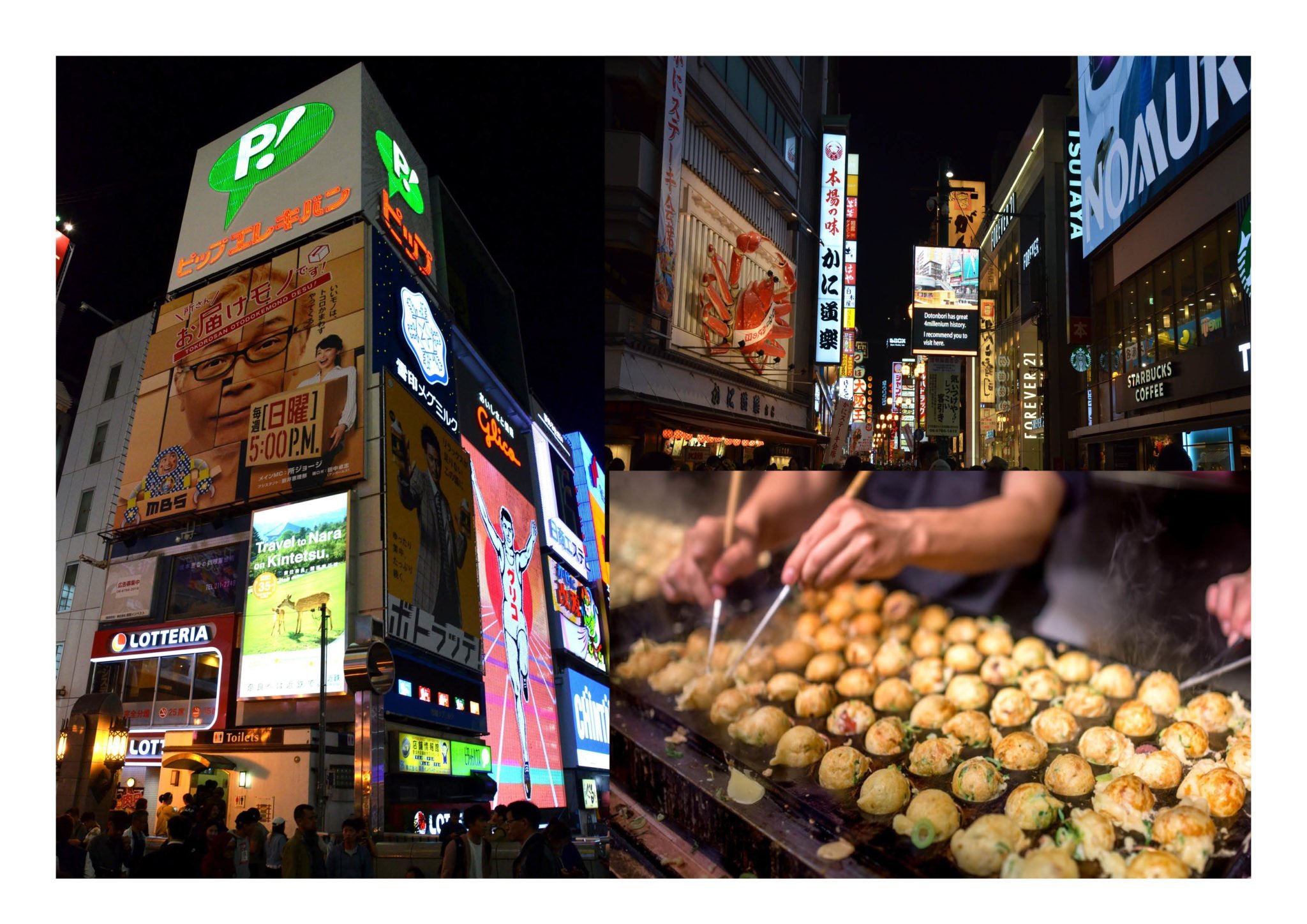 osaka and takoyaki